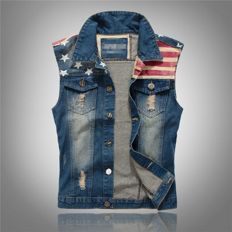 Chaleco Vaquero de Moda Urbana - Mens Fashion Denim Jacket reseña y precio