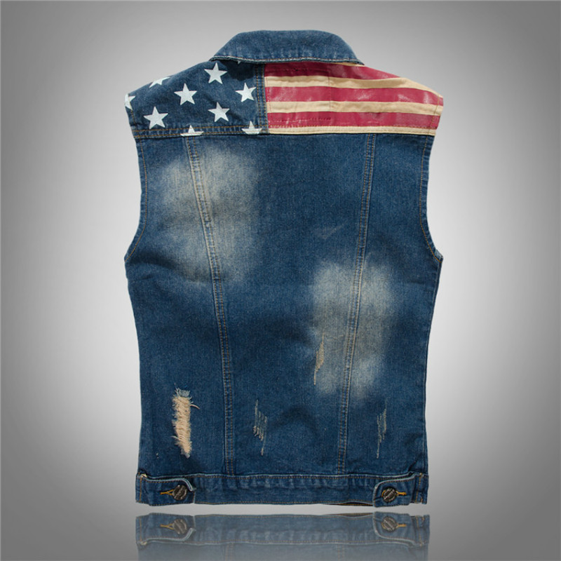 Chaleco Vaquero de Moda Urbana - Mens Fashion Denim Jacket reseña y precio