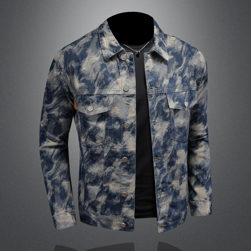 Chaqueta vaquera Vintage de pr - Mens Fashion Denim Jacket reseña y precio