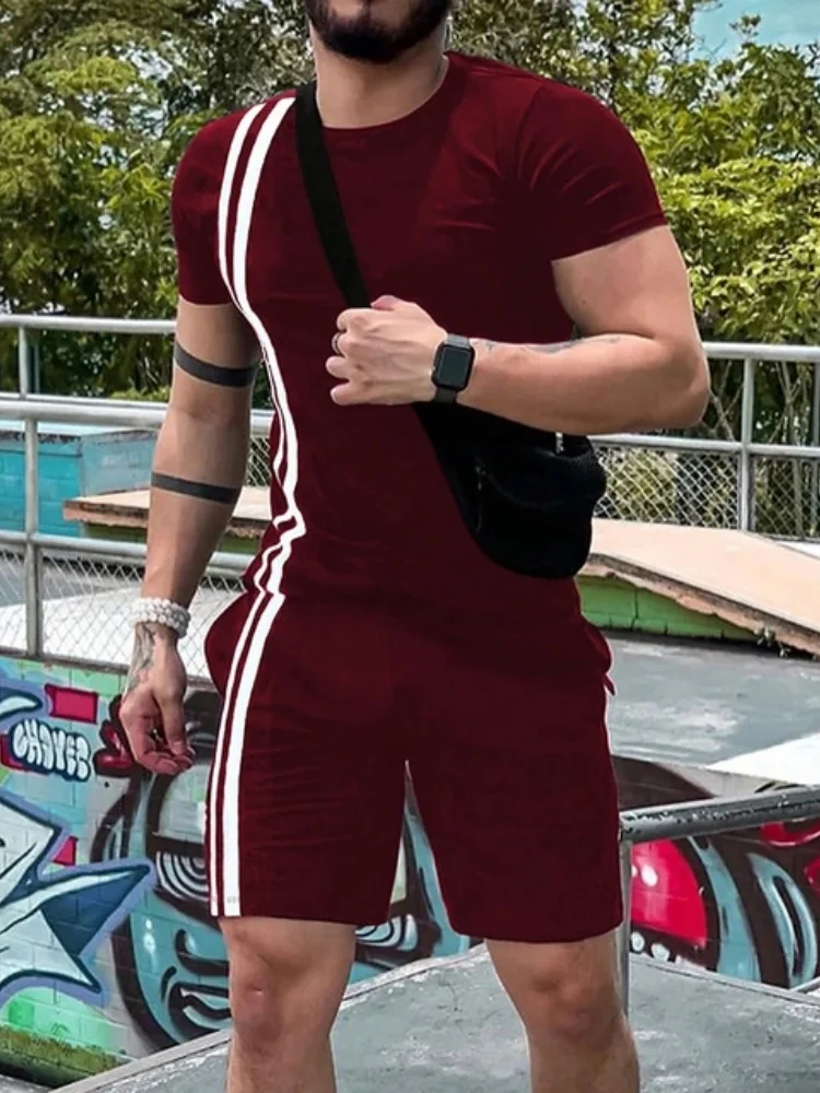 Nuevo Conjunto de Ropa Casual  - Mens Fashion Clothes reseña y precio