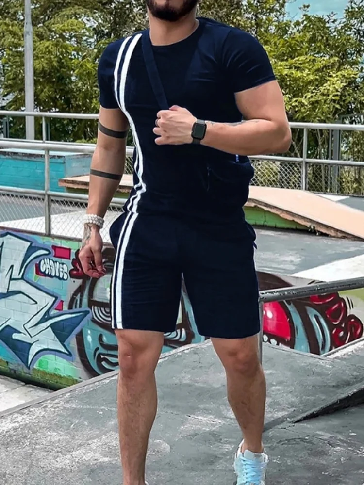 Nuevo Conjunto de Ropa Casual  - Mens Fashion Clothes reseña y precio