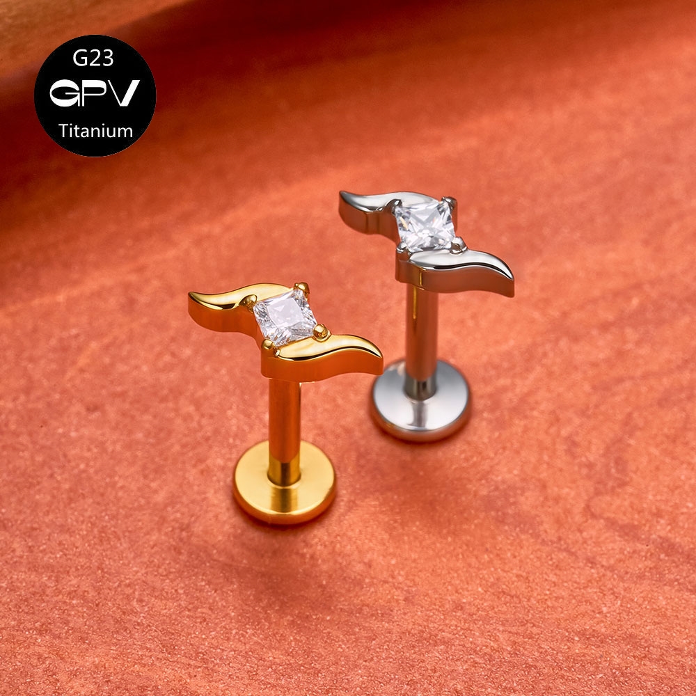 Pendientes de Titanio ASTM G23 - Mens Fashion In 1920 reseña y precio