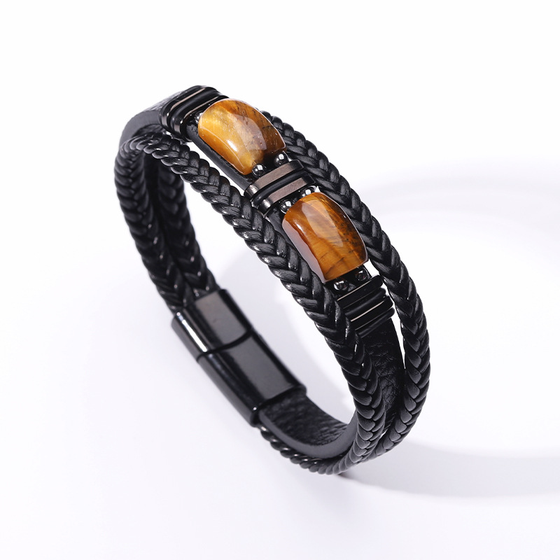 Una pulsera de piedra ojo de t - Men'S Fashion Lk reseña y precio