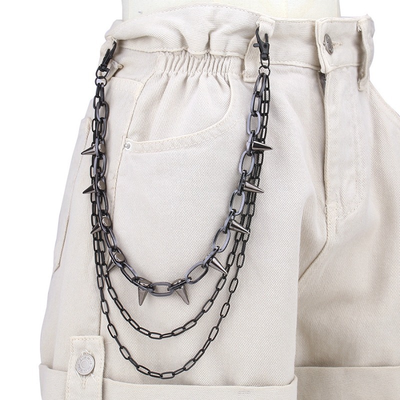 Hip Hop Punk Rock pantalones d - Men'S Fashion Overalls reseña y precio
