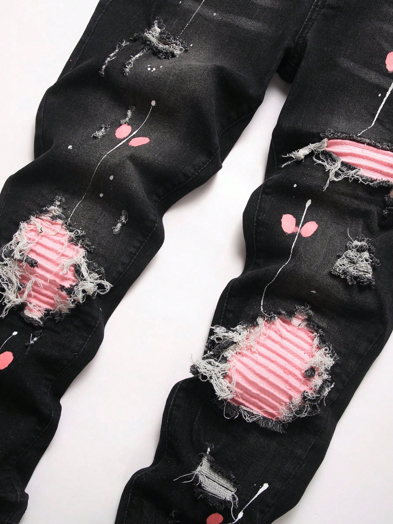 Jeans de Mezclilla Rotos de Al - Skinny Jeans Ripped reseña y precio