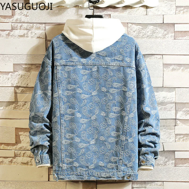 Nuevo Chaqueta vaquera con est - Mens Fashion Denim Jacket reseña y precio
