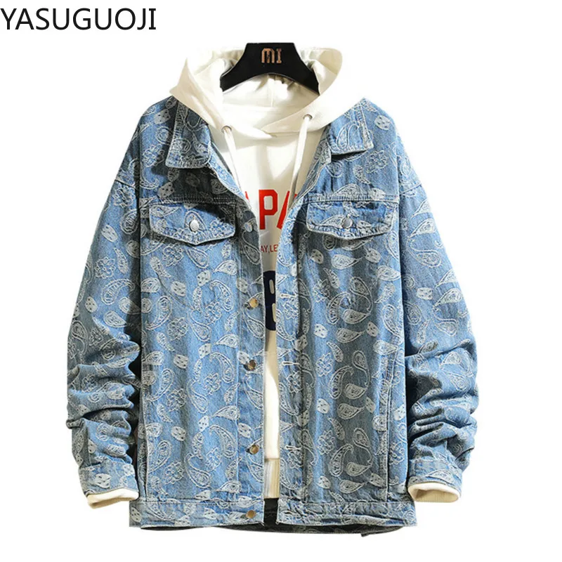 Nuevo Chaqueta vaquera con est - Mens Fashion Denim Jacket reseña y precio