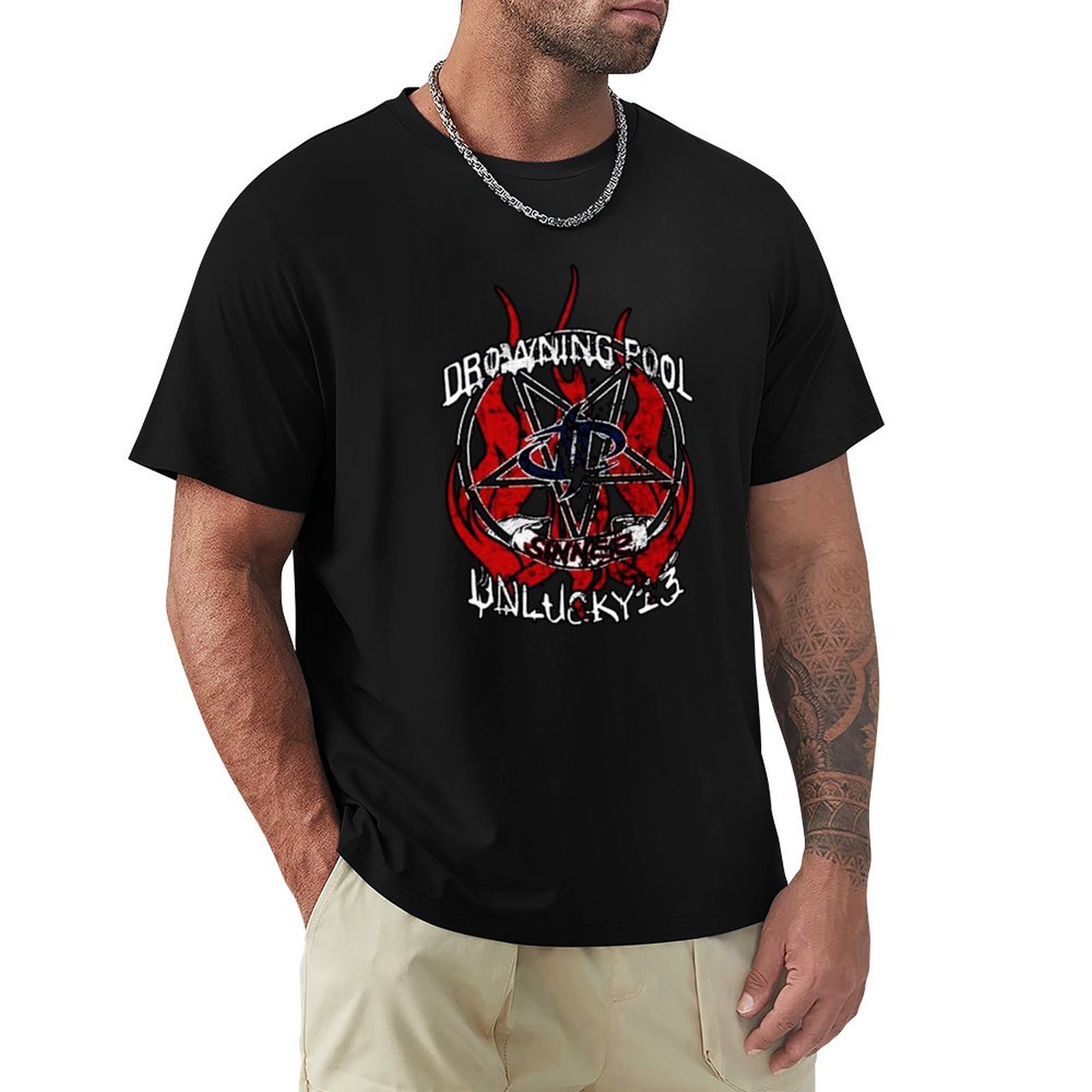 Camiseta con logo de la banda  - Men'S Fashion Genres reseña y precio