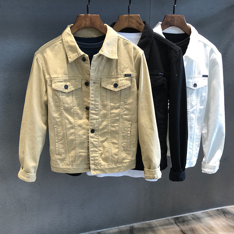 Chaqueta vaquera de primavera  - Mens Fashion Denim Jacket reseña y precio