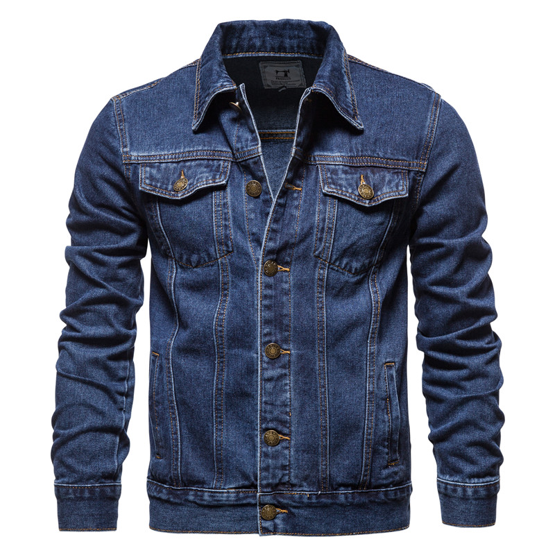 2025 otoño hombres chaquetas d - Mens Fashion Denim Jacket reseña y precio