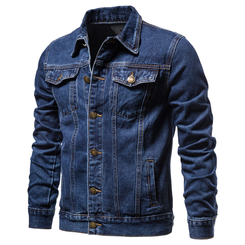 2025 otoño hombres chaquetas d - Mens Fashion Denim Jacket reseña y precio