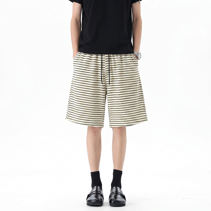 Pantalones Cortos a Rayas Blan - Men'S Fashion Looks 2026 reseña y precio