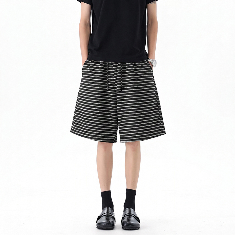 Pantalones Cortos a Rayas Blan - Men'S Fashion Looks 2026 reseña y precio