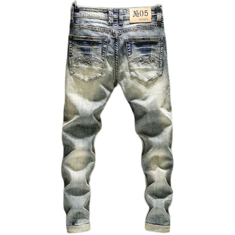 Pantalones vaqueros elásticos  - Skinny Jeans Ripped reseña y precio