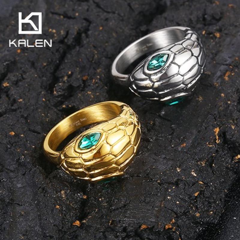 KALEN, anillos de serpiente gr - Men'S Fashion Lk reseña y precio