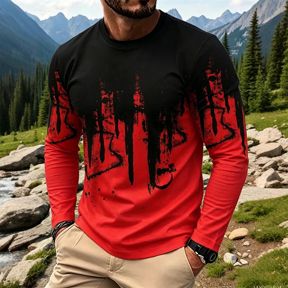 Camiseta de Manga Larga para H - Mens Fashion Top reseña y precio