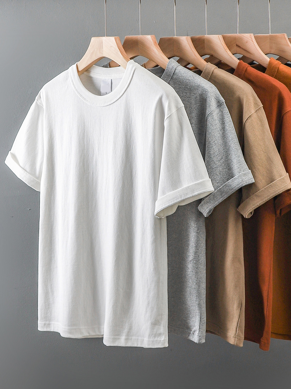 Camiseta de algodón de manga c - Men'S Fashion Looks 2026 reseña y precio